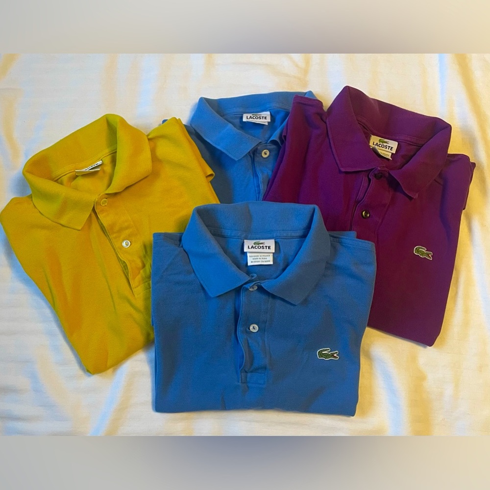 Lacoste Polo (set of 4)